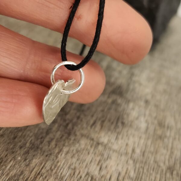 just K Herzanhänger 925 Silber Seitenansicht