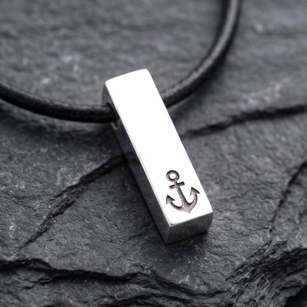 Silberanhänger für Jungen – Taufe, Konfirmation, Glücksbringer, Talisman aus 925er Silber (15)
