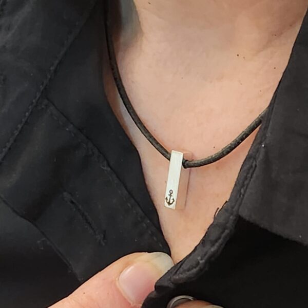 Silberanhänger für Jungen – Taufe, Konfirmation, Glücksbringer, Talisman aus 925er Silber (8)