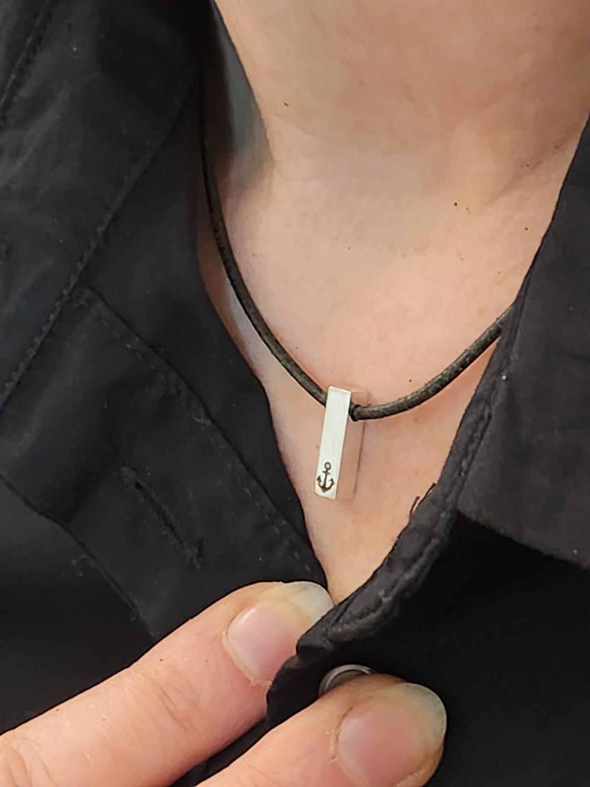 Silberanhänger für Jungen – Taufe, Konfirmation, Glücksbringer, Talisman aus 925er Silber (8)