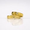 Eheringe Gold 585 Brilliant schlicht handgemacht