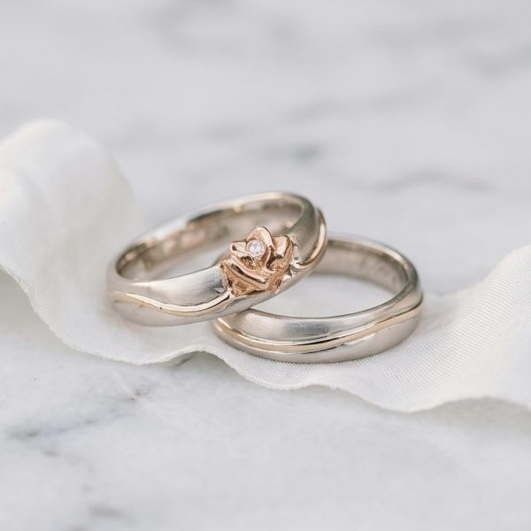 Eheringe Weissgold handgemacht (3)